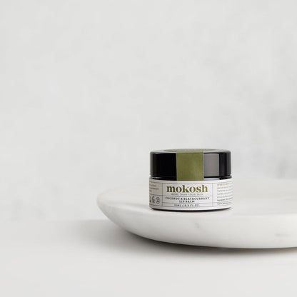 Mokosh - Coconut & Blackcurrant Lip Balm - The Bare Theory