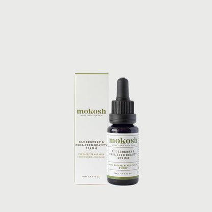 Mokosh - Elderberry & Chia Seed Beauty Serum - 30ml - The Bare Theory