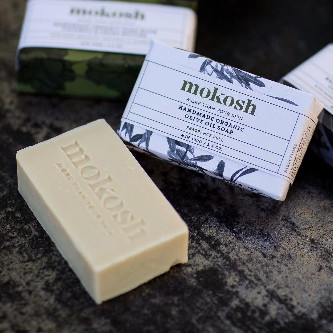 Mokosh - Organic Olive Oil Soap - Fragrance Free - The Bare Theory