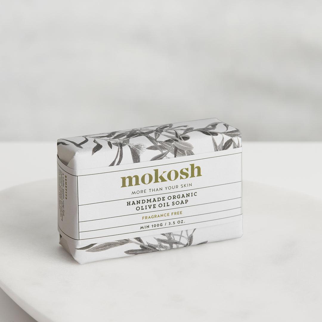 Mokosh - Organic Olive Oil Soap - Fragrance Free - The Bare Theory