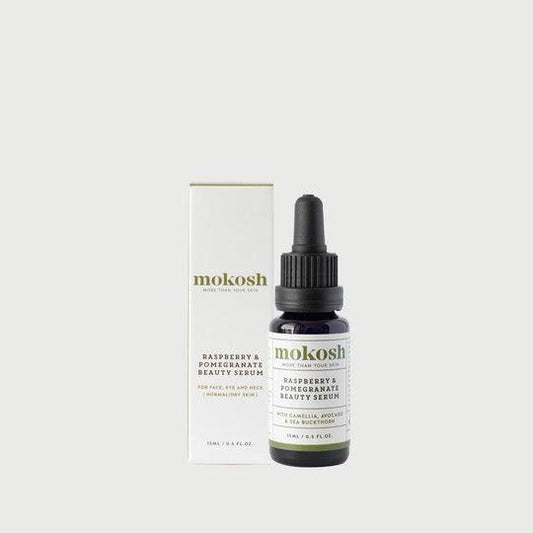 Mokosh - Raspberry & Pomegranate Beauty Serum - 15ml - The Bare Theory