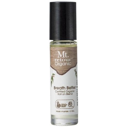 Mt. Retour - Breathe Better Certified Organic Roll On - 10ml - The Bare Theory