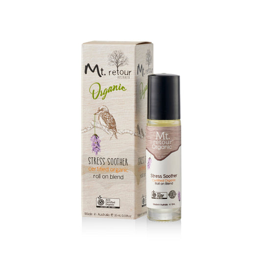 Mt. Retour - Stress Soother Blend Certified Organic Roll On - 10ml - The Bare Theory