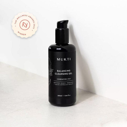 Mukti - Balancing Cleansing Gel - The Bare Theory