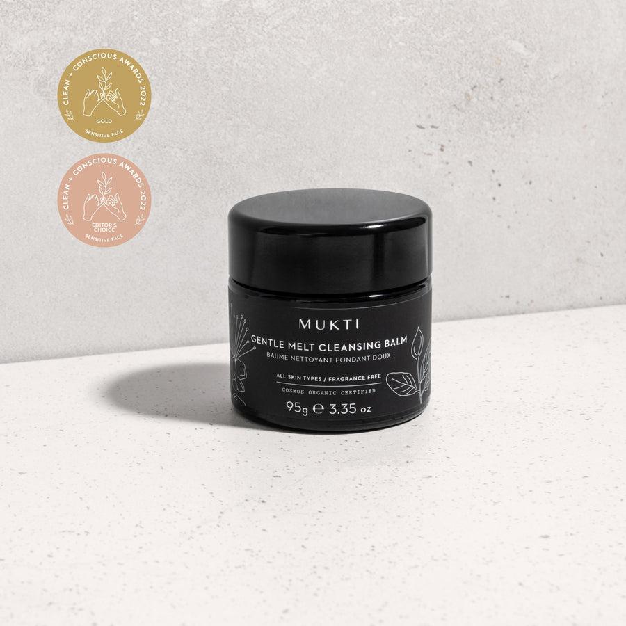 Mukti - Gentle Melt Cleansing Balm 95g - The Bare Theory