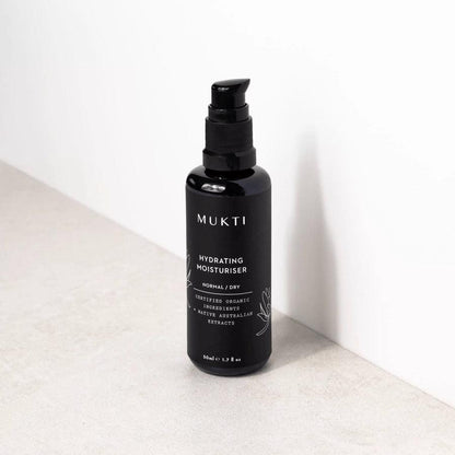 Mukti - Hydrating Moisturiser 50ml - The Bare Theory