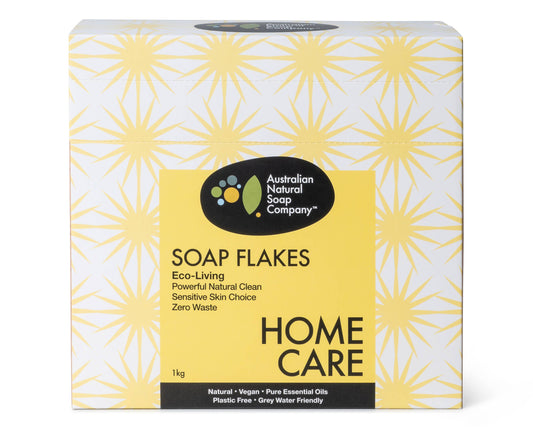 Natural Soap Flakes - Eco-Living Laundry Product: 1kg - The Bare Theory