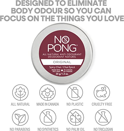 No Pong - Spicy Chai Original - Available In Store Only - The Bare Theory