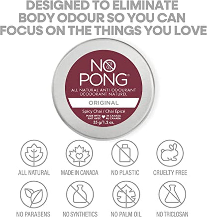 No Pong - Spicy Chai Original - Available In Store Only - The Bare Theory