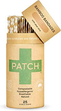 Patch Bandages - Aloe Vera (Burns + Blisters) - 25 - The Bare Theory