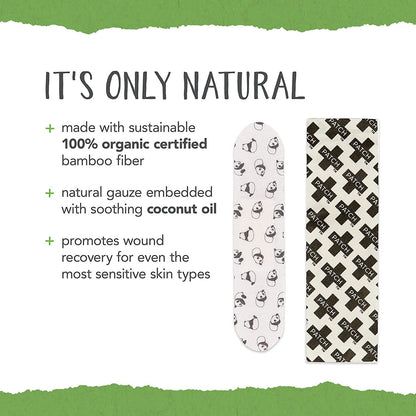 Patch Bandages - Coconut Oil (Abrasions + Grazes) - The Bare Theory