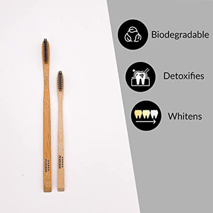 Pearlbar Bamboo Toothbrush - CHILD / SOFT - The Bare Theory