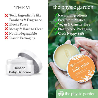 The Physic Garden - Baby Balm - The Bare Theory