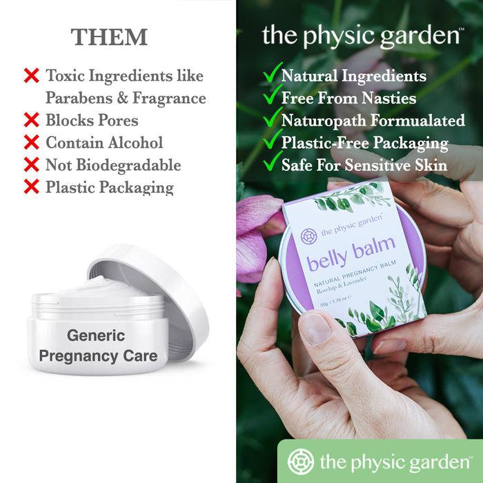 The Physic Garden - Belly Balm - The Bare Theory