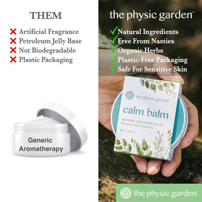 The Physic Garden - Calm Balm 50g - The Bare Theory