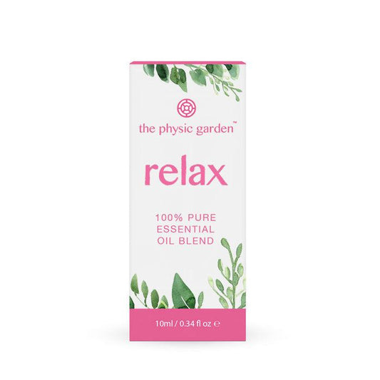 The Physic Garden - Relax Essential Oil 10ml - The Bare Theory