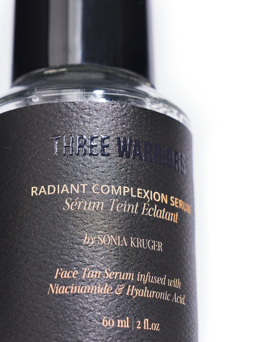 Three Warriors - Radiant Complexion Serum By Sonia Kruger - The Bare Theory