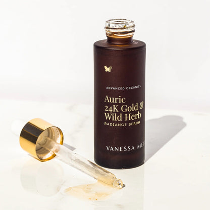 Vanessa Megan - Auric 24K Gold & Wild Herb | Radiance Serum - The Bare Theory