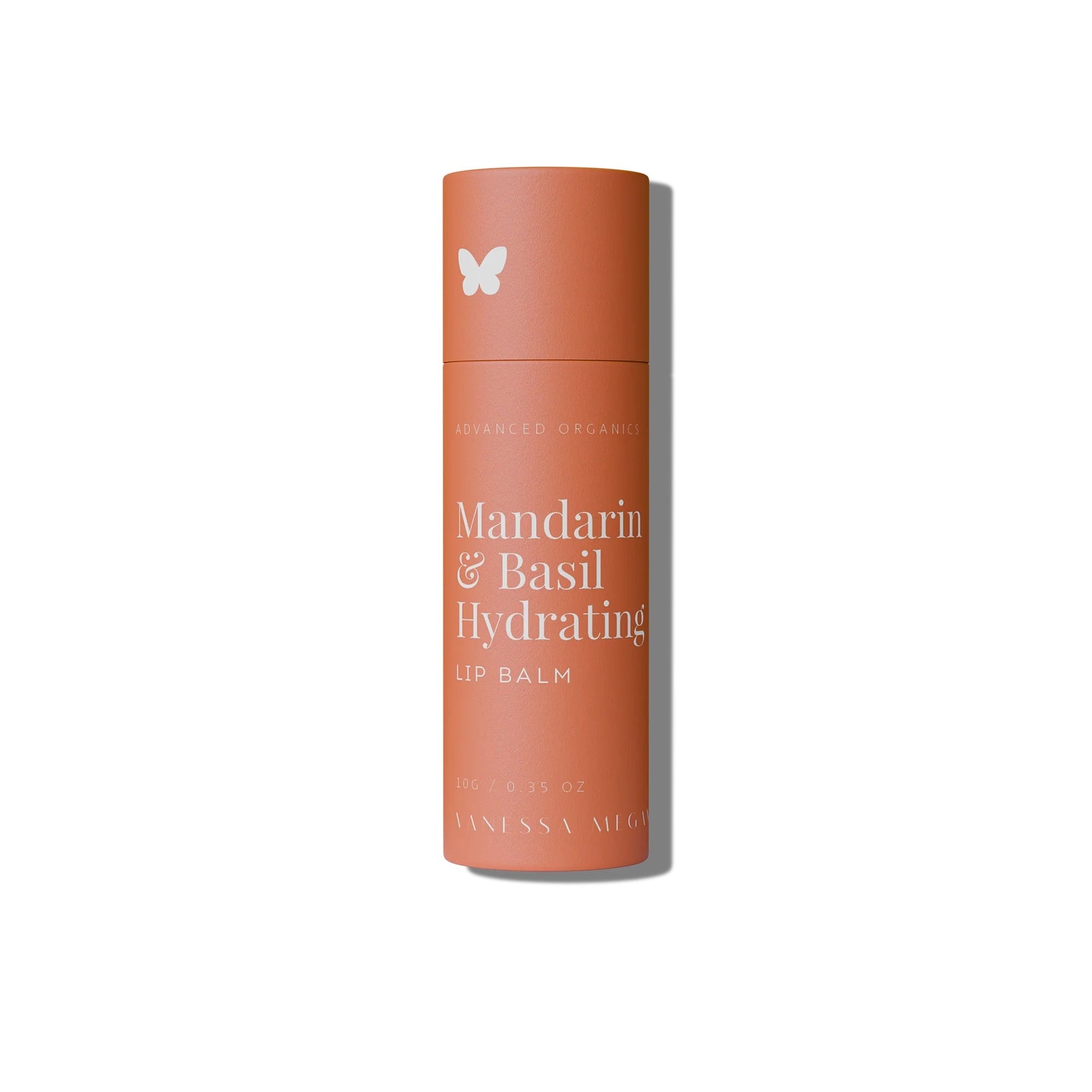 Vanessa Megan - Mandarin & Basil Hydrating | Lip Balm - The Bare Theory