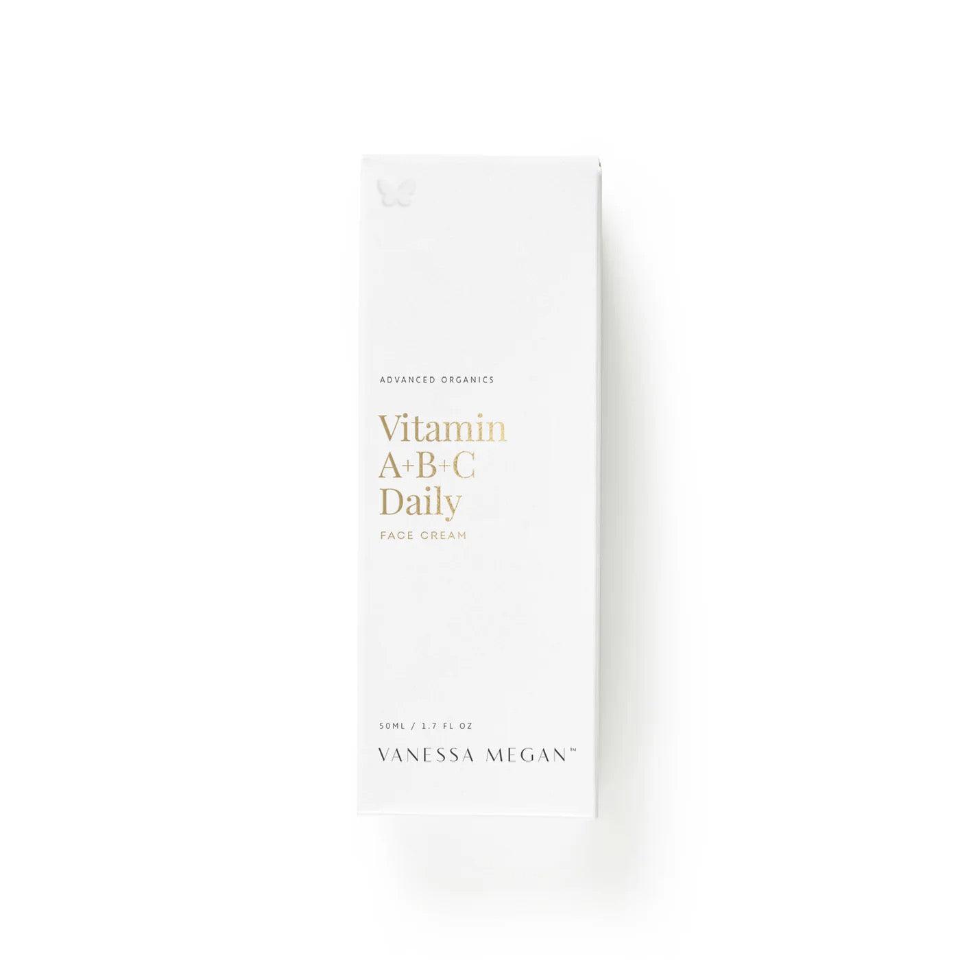 Vanessa Megan - Vitamin A+B+C | Daily Face Cream - The Bare Theory