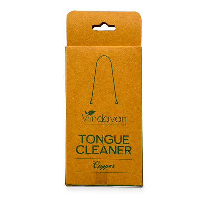 Vrindavan Body Care - Tongue Cleaner (Copper) - The Bare Theory