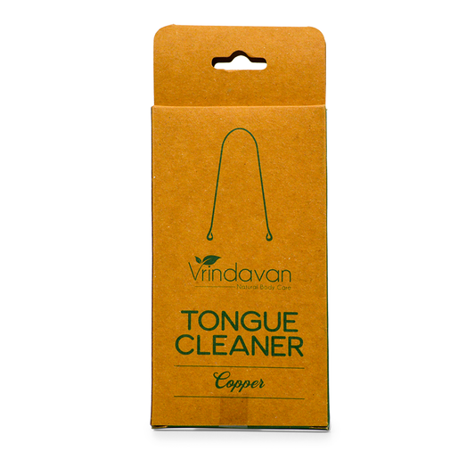 Vrindavan Body Care - Tongue Cleaner (Copper) - The Bare Theory