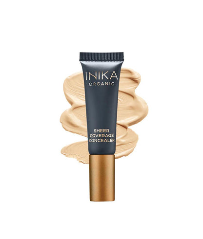 INIKA - Organic Sheer Coverage Concealer - Vanilla (light) - The Bare Theory